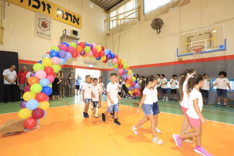 פתיחת שנת הלימודים באור יהודה. תמונות: איתן אלחדז