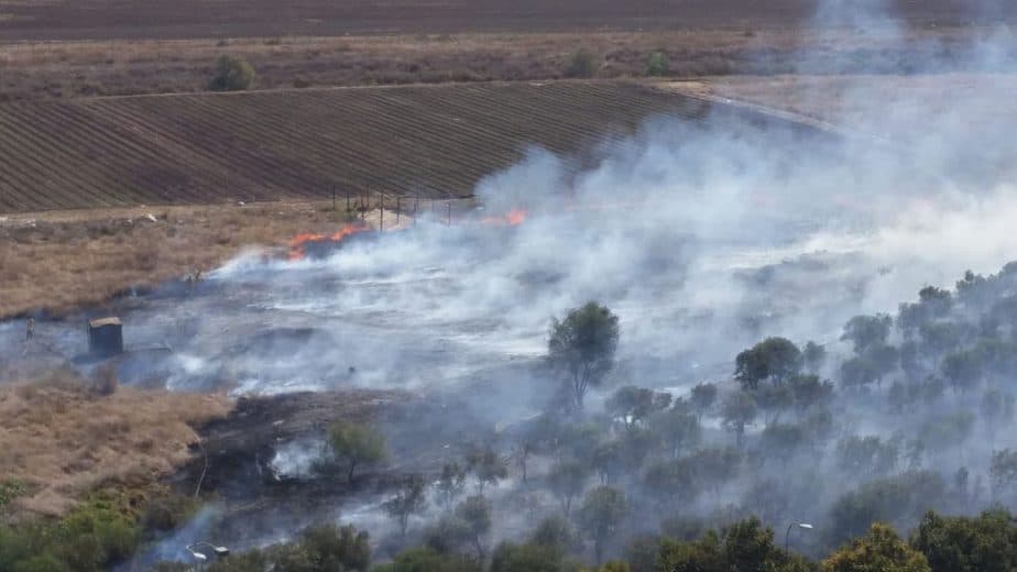 שריפה באור יהודה